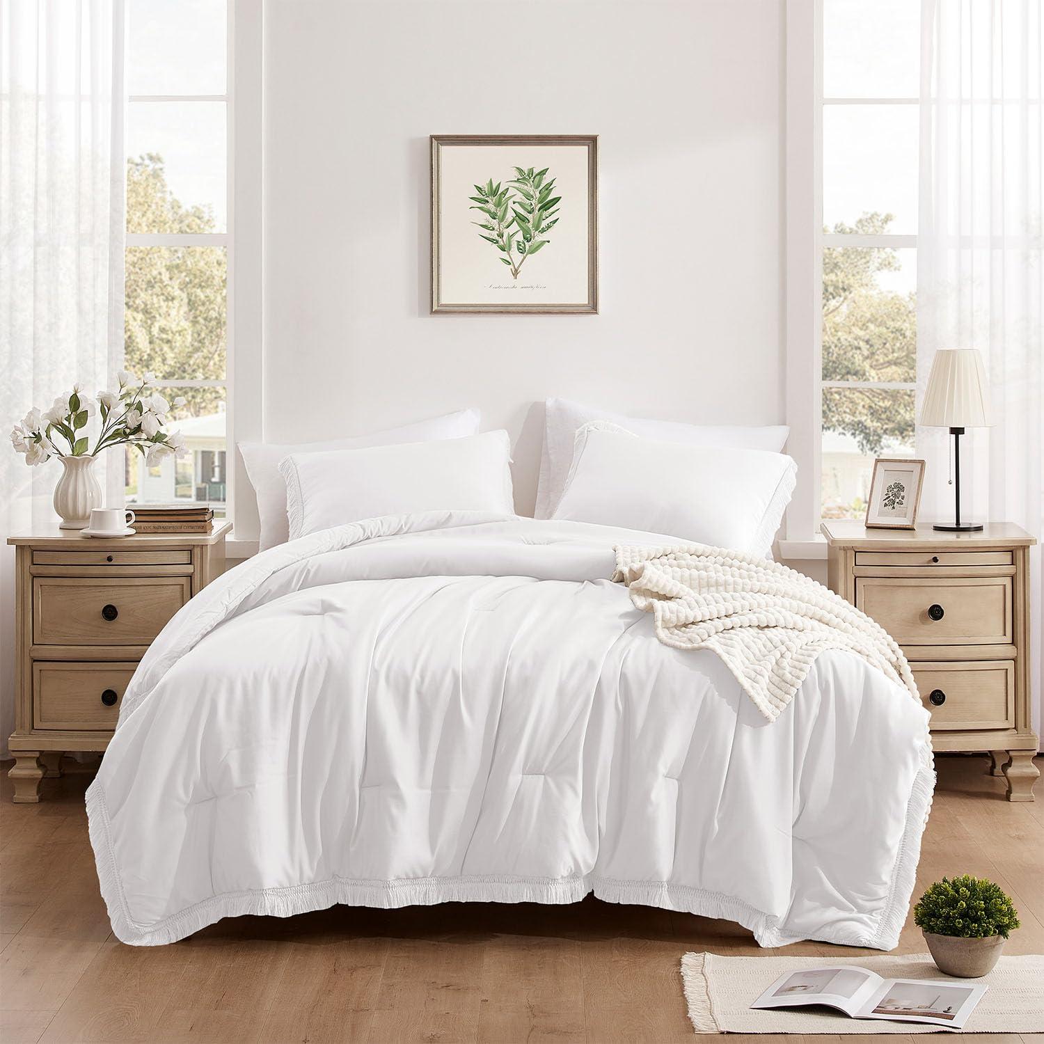 Chezmoi Collection Cotton Twill Comforter Set