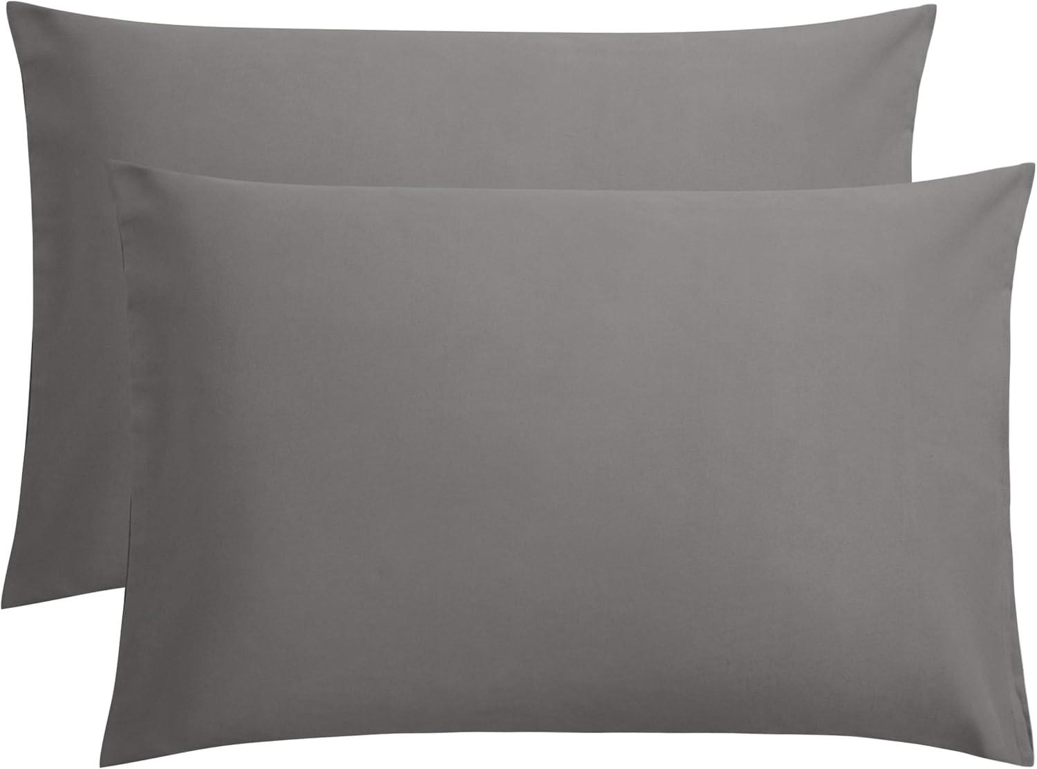 Unique Bargains Soft Comfortable Envelope Closure Polyester Pillowcases 2 Pcs