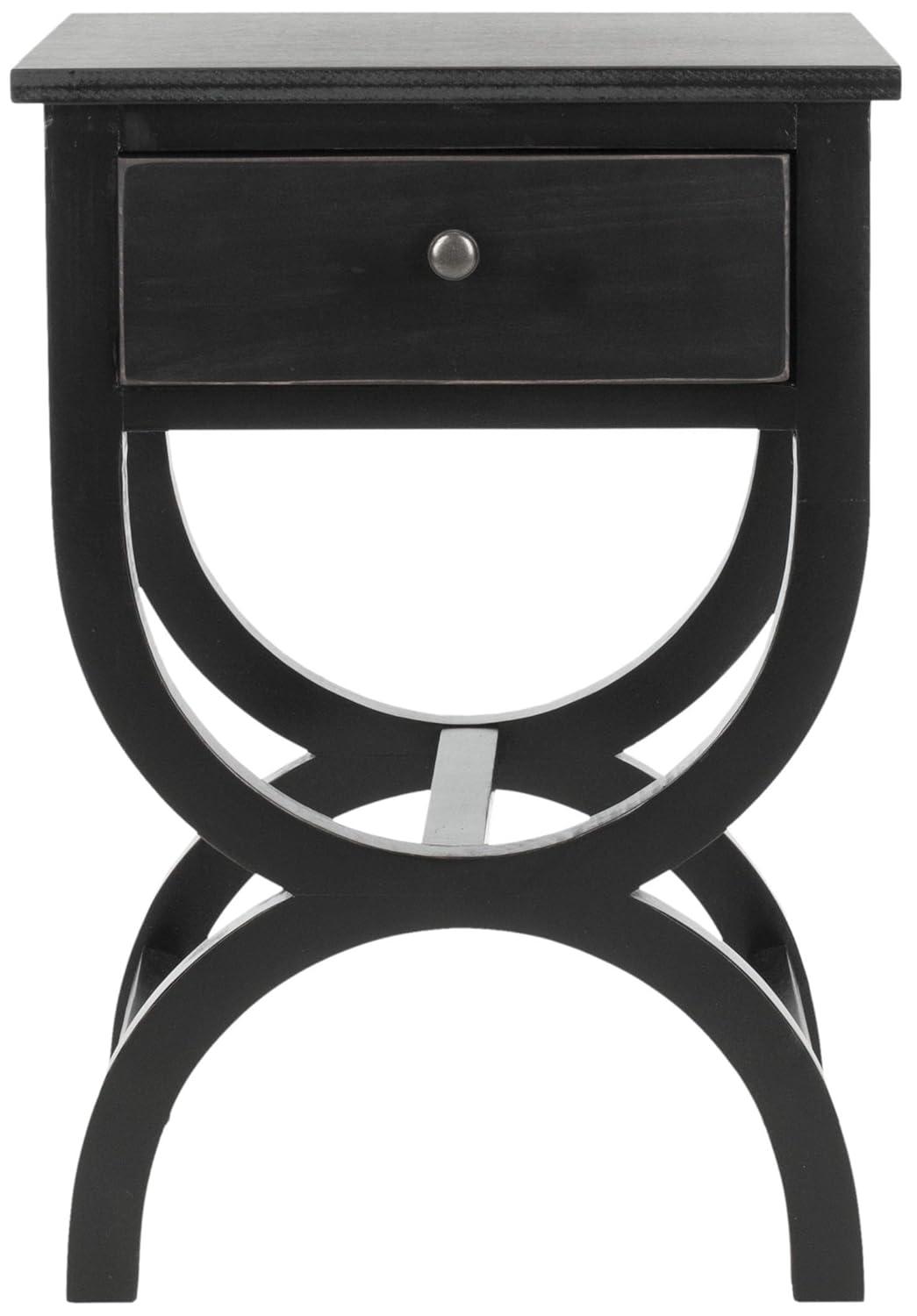 Floris End Table With Storage