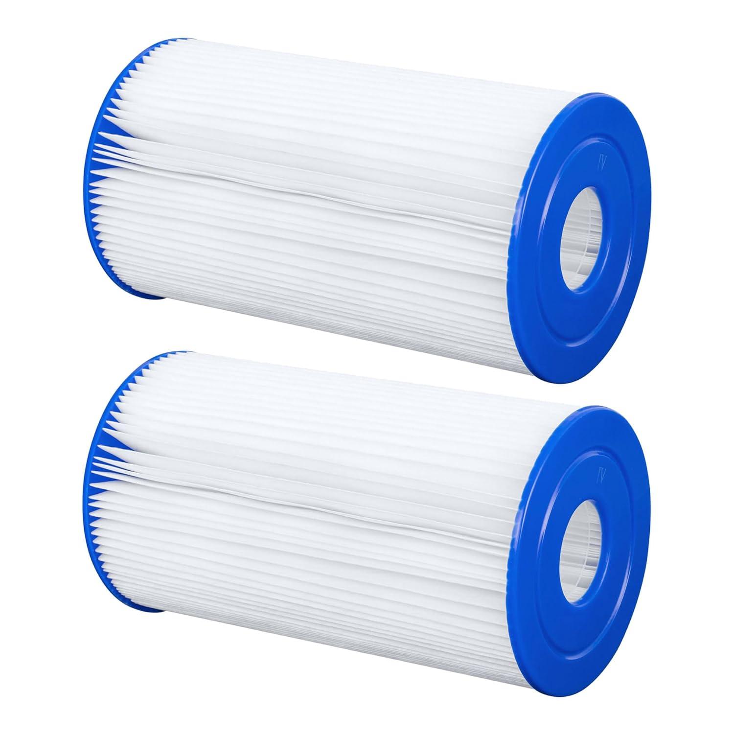 Bestway Bestway Flowclear Type IV & B Pool Filter Pump Replacement Cartridge (2 Pack) (Set of 2)