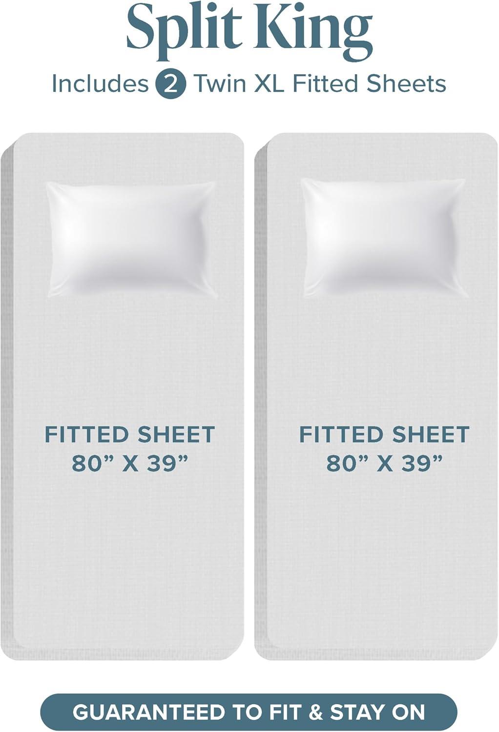 6pc Microfiber Sheet Set with Extra Pillowcases by Bare Home