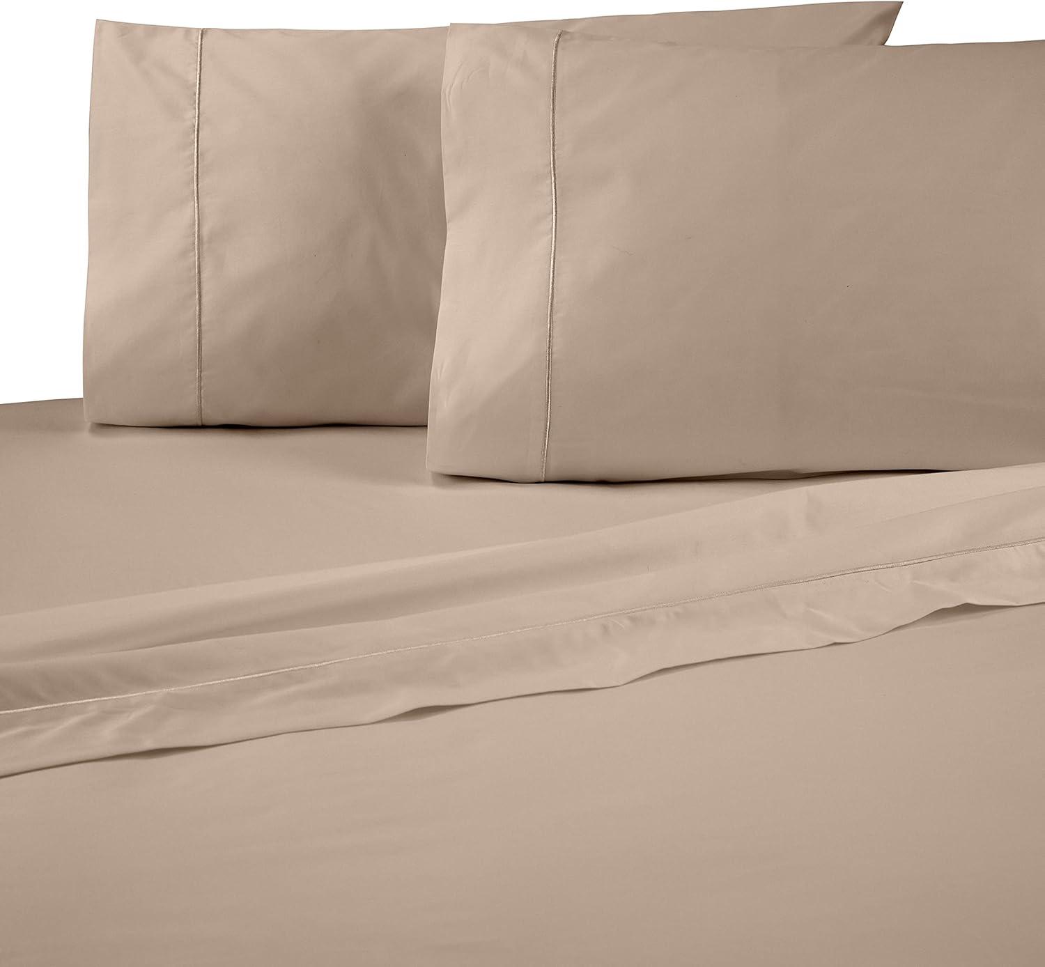 Martex 700 Thread Count Supima Cotton Standard Pillowcases (Set of 2) - Silky Soft, White