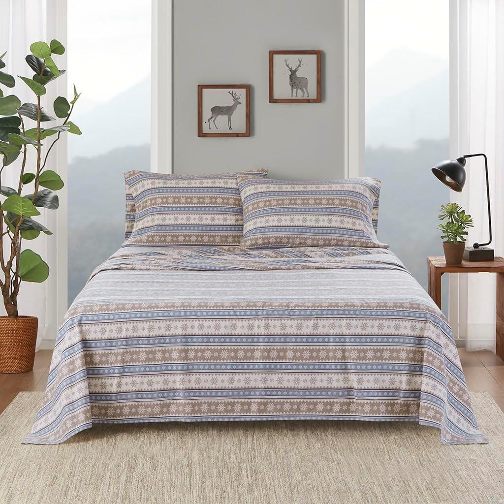 Woolrich 100% Cotton Flannel Sheet Set