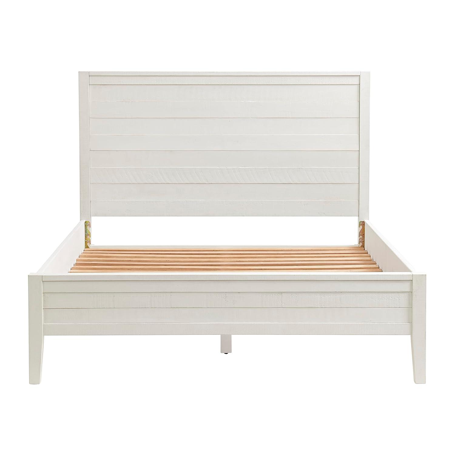 Arden Platform Queen Bed Frame, 6 Drawers, Ample Storage, Sleek Design, Durable Wood, Modern/Rustic/Traditional/Boho Style, 56 in. W x 18 in. D x 36 in. H, panel furniture