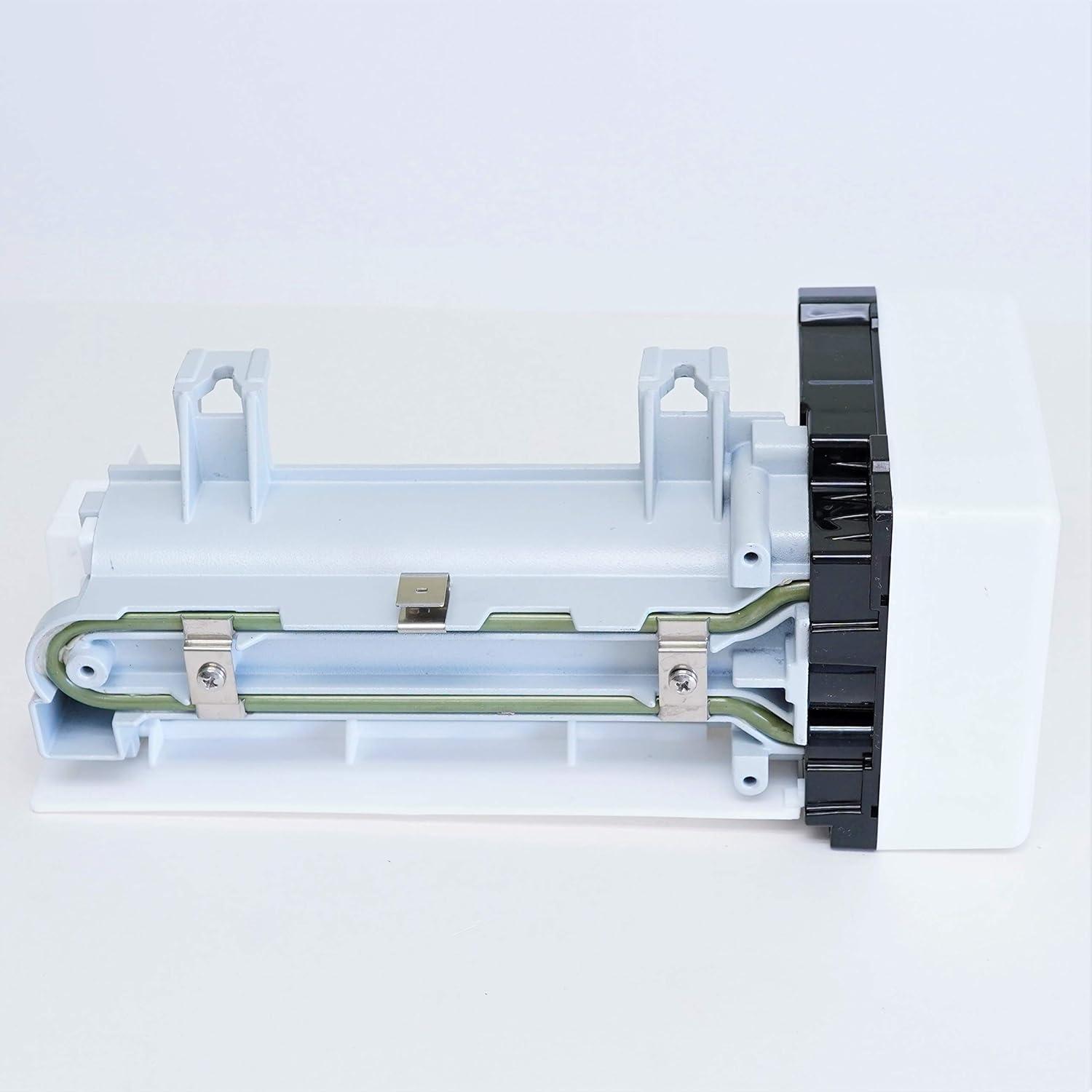 White and Black Electric Ice Maker Replacement for Whirlpool Refrigerators