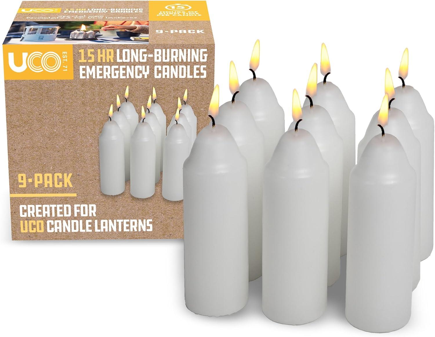 UCO Hour Beeswax Candles for Candle Lanterns