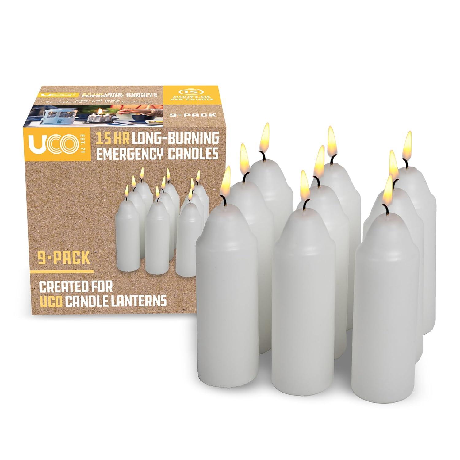 UCO Hour Beeswax Candles for Candle Lanterns