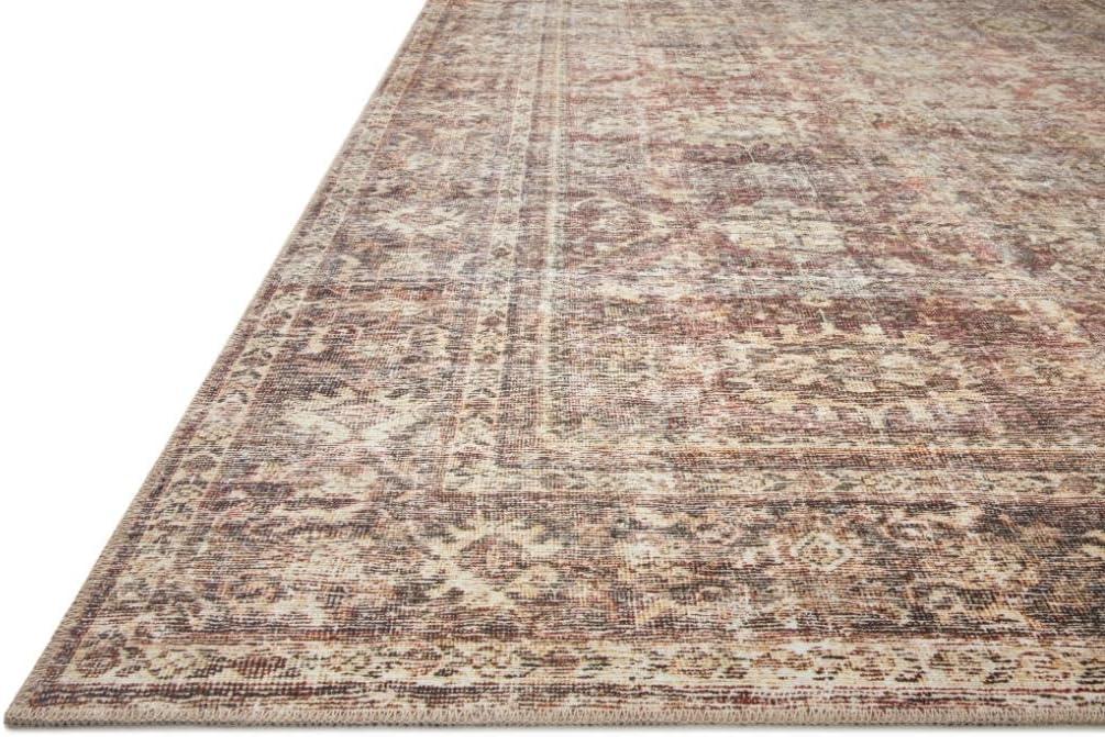 Amber Lewis x Loloi Georgie Oriental Bordeaux/Antique Area Rug