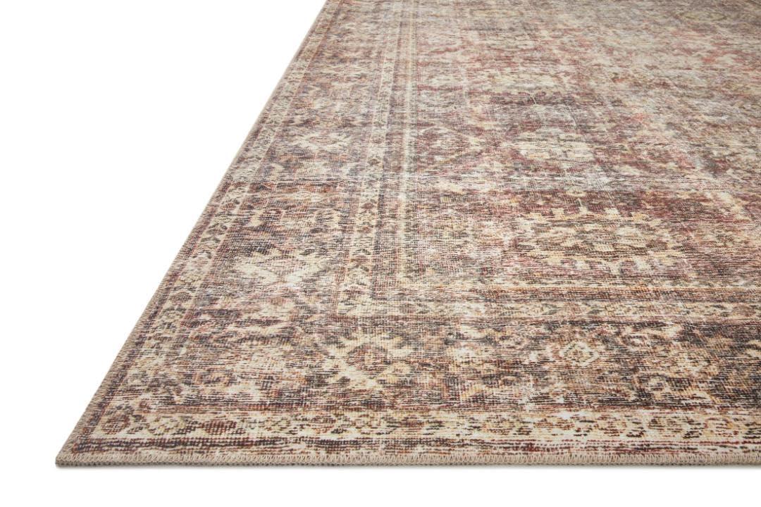 Georgie Oriental Bordeaux/Antique Area Rug