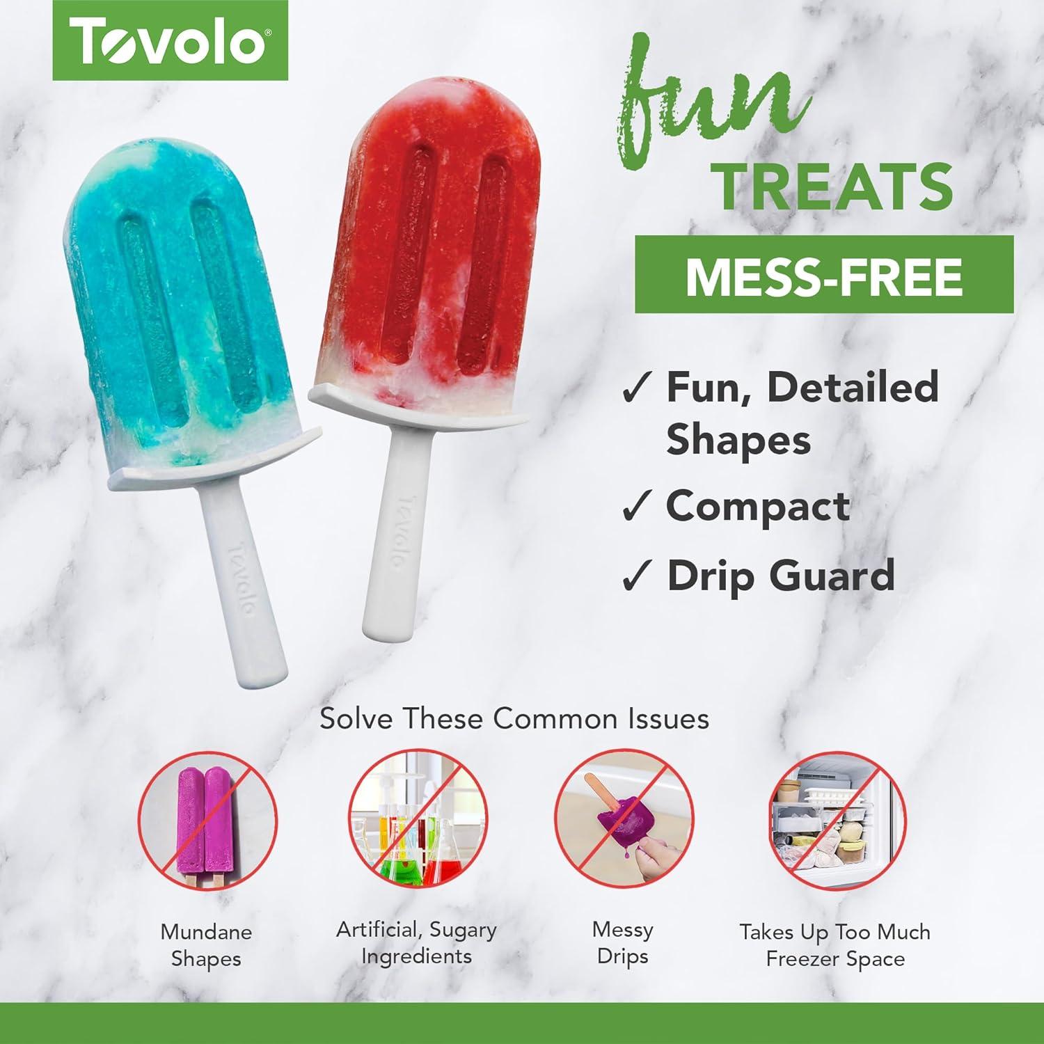 Tovolo Classic Stackable Pop Molds (Set of 4)