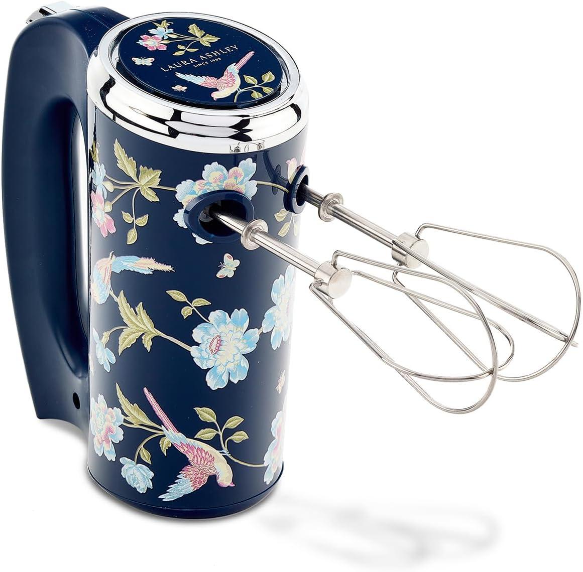 VQ - Laura Ashley 5-Speed 300-Watt Hand Mixer - Elveden Navy