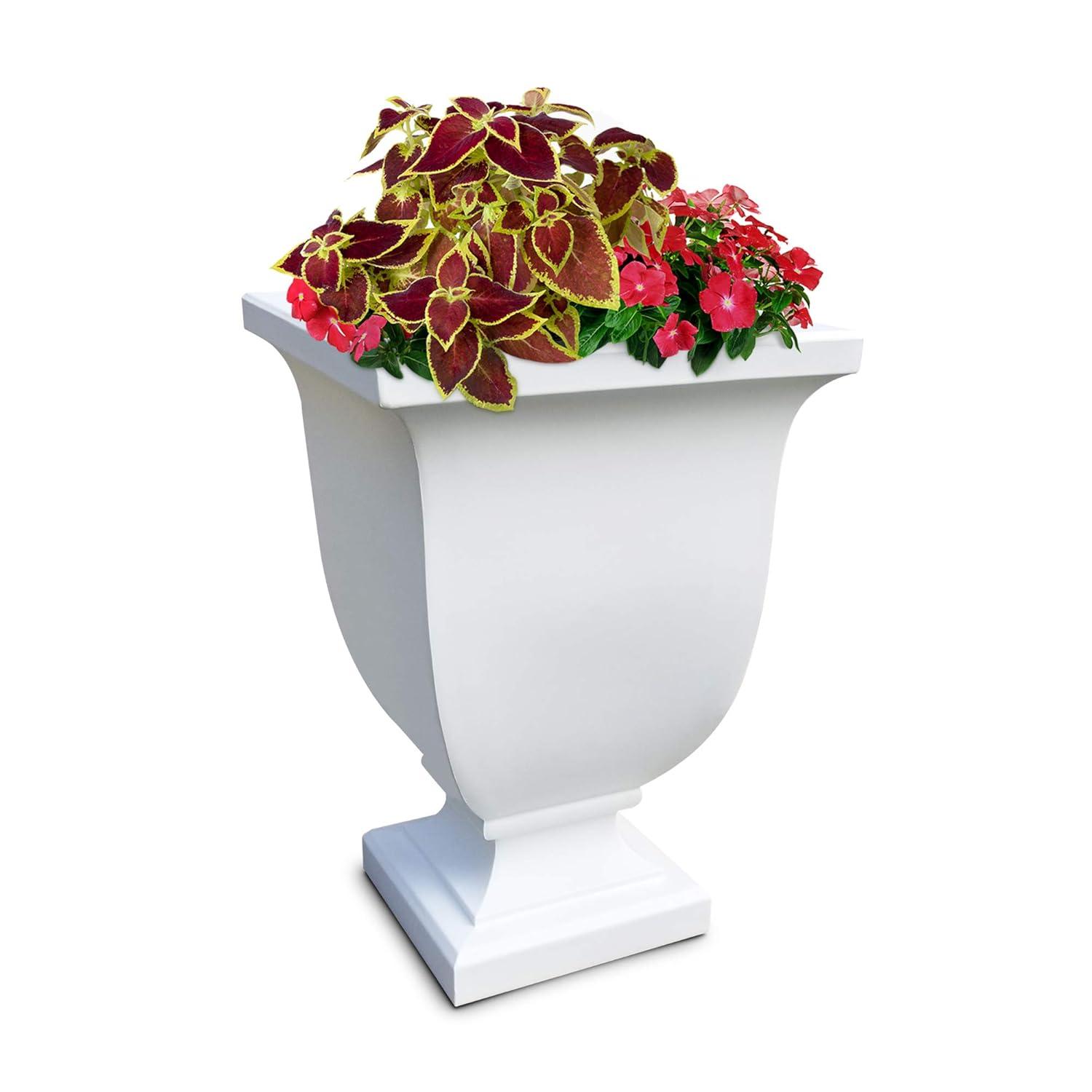 Red Barrel Studio® Arvia Self Water Resin Urn Planter