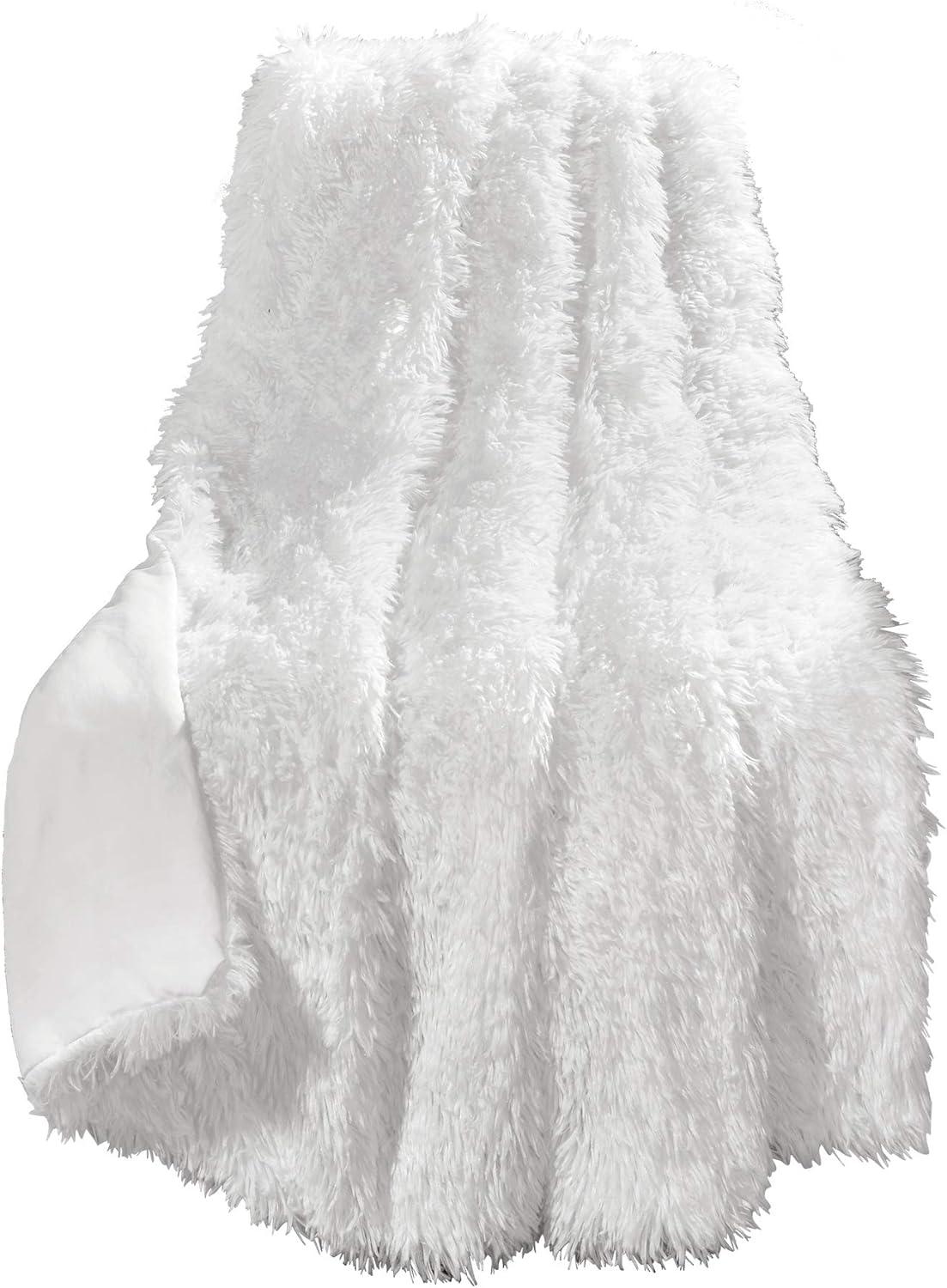 50"x60" Emma Faux Fur Throw Blanket - Lush Décor