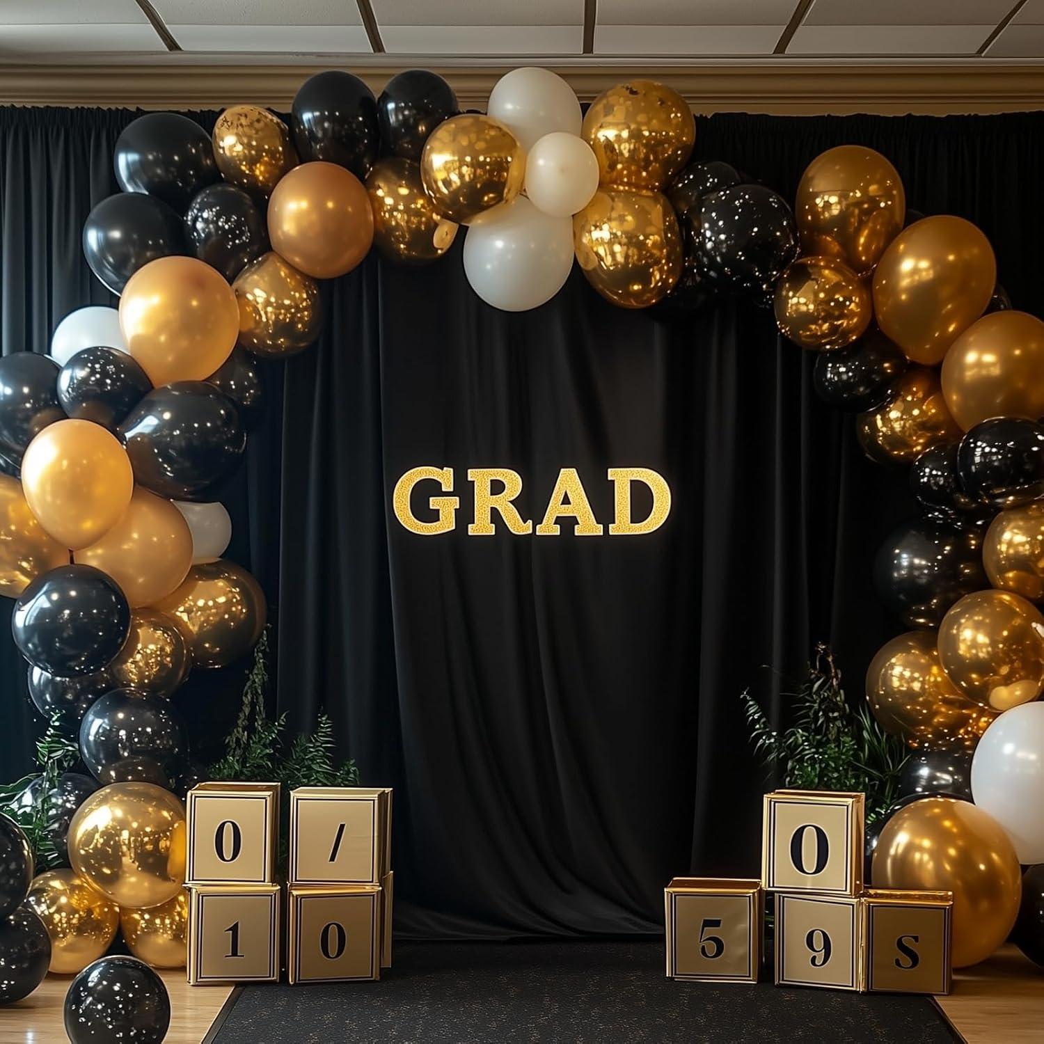 10x10ft White Backdrop Curtain for Parties Wrinkle Free Wedding Baby Curtain Backdrops for Birthday Party