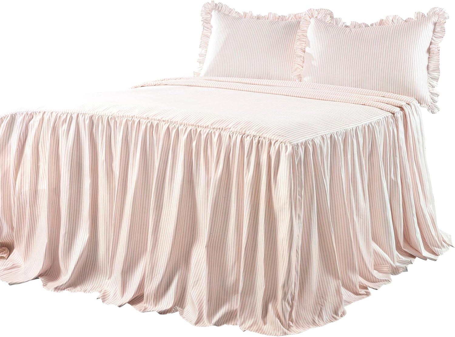 Lush Decor Reyna Microfiber Reversible 3 Piece Bedspread Set