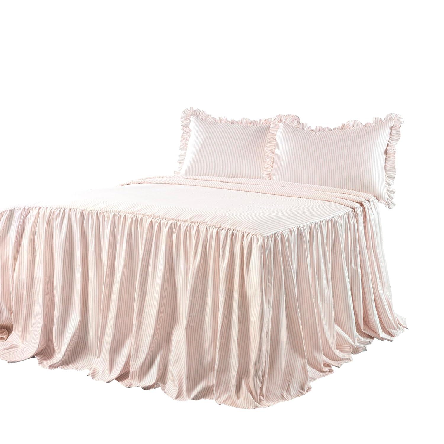 Lush Decor Reyna Microfiber Reversible 3 Piece Bedspread Set