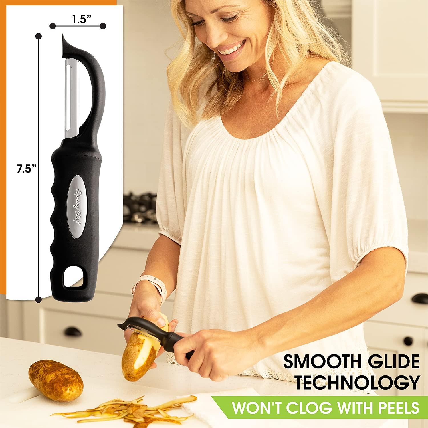Spring Chef Premium Swivel Vegetable Peeler
