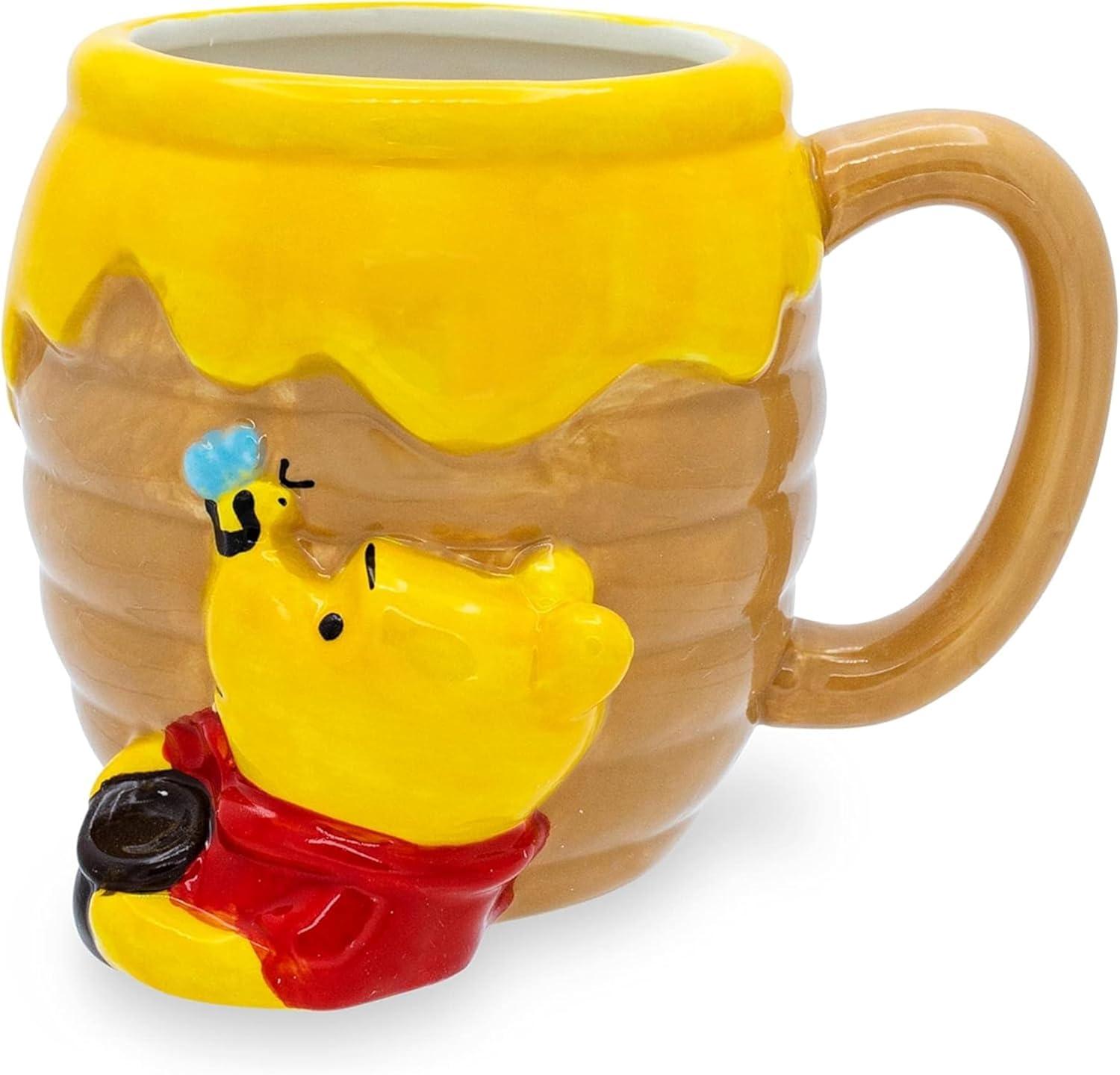 Winnie the Pooh Sculpted Ceramic Honey Pot Mug