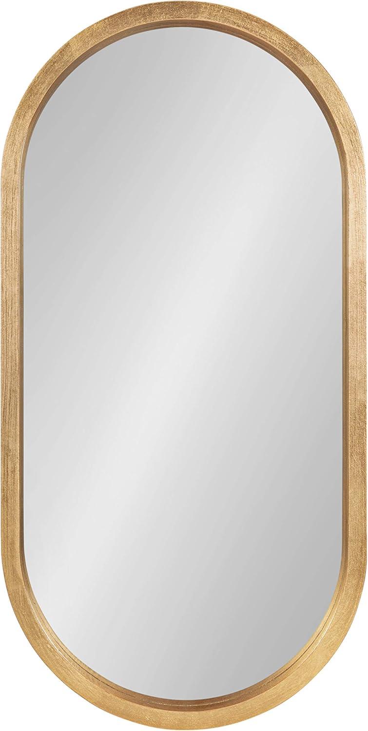 Travis Oval Wall Mirror - Kate & Laurel All Things Decor