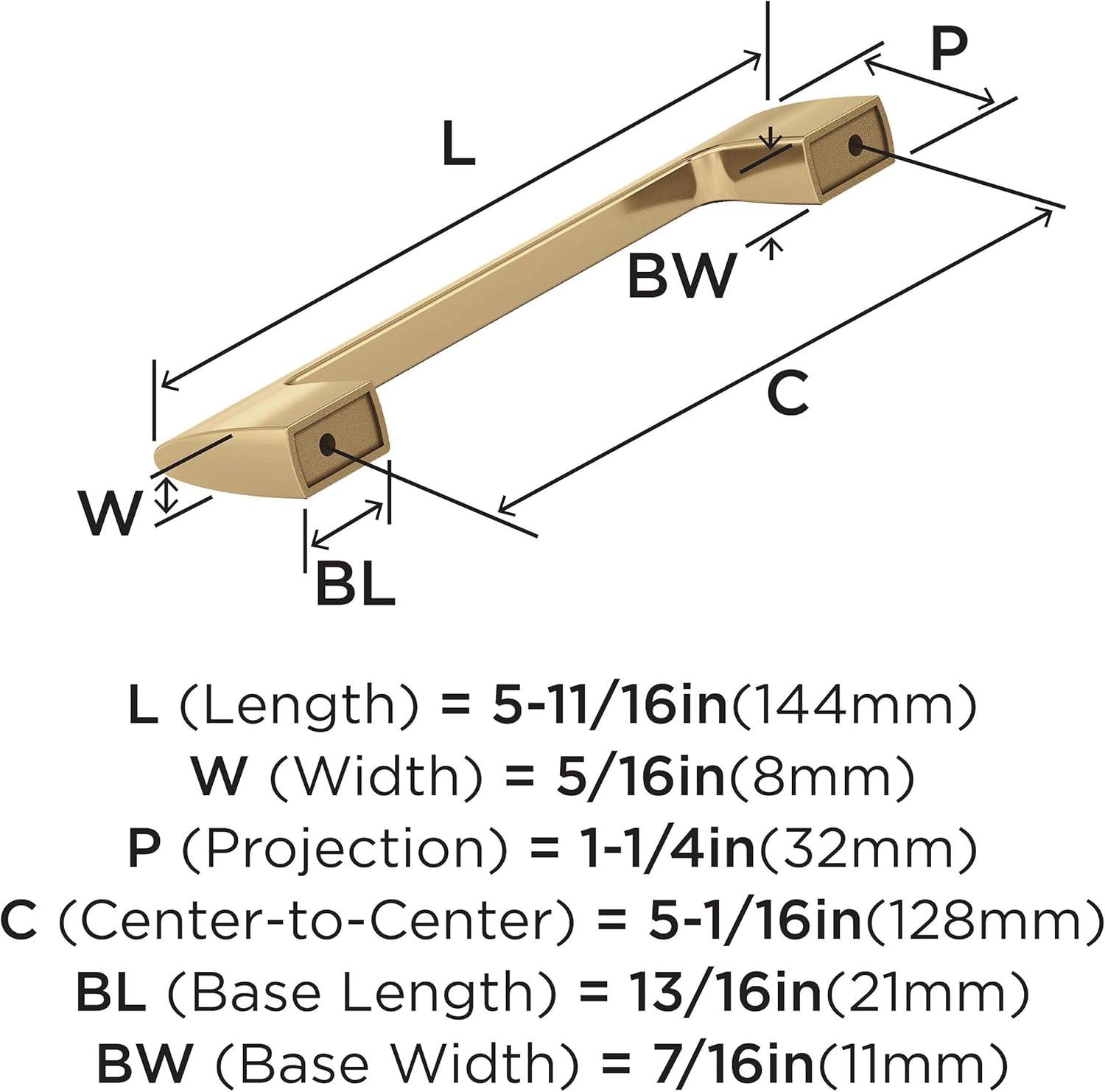 Riva 5 1/16" Center to Center Bar Pull