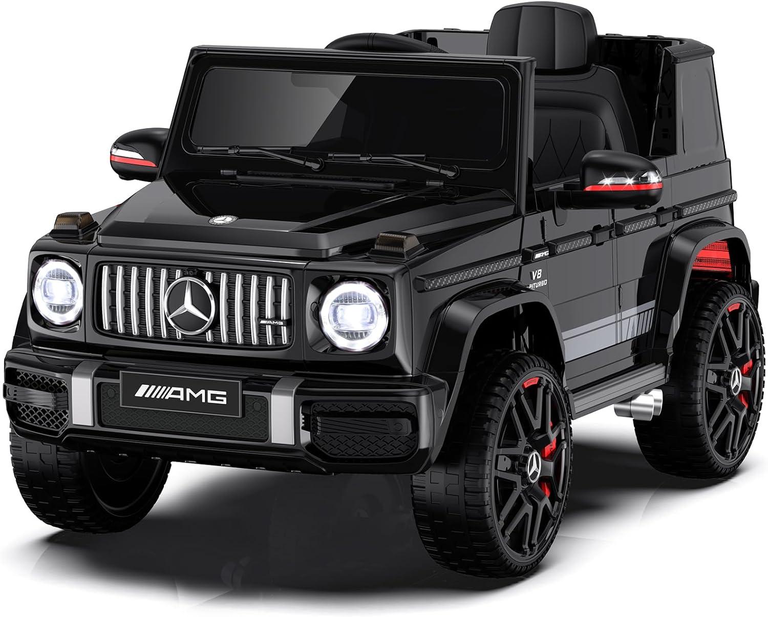 ANPABO ANPABO 24V 4WD Licensed Mercedes-Benz G63 Ride On Kids Car, Remote Control with Low Battery Voice Prompt
