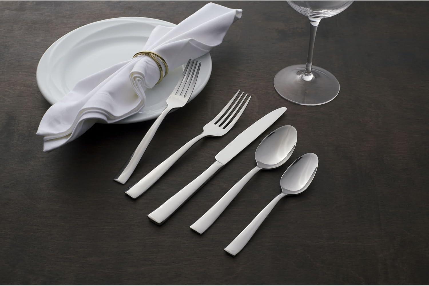 Monolith 20-Piece Stainless Steel Flatware Set for 4