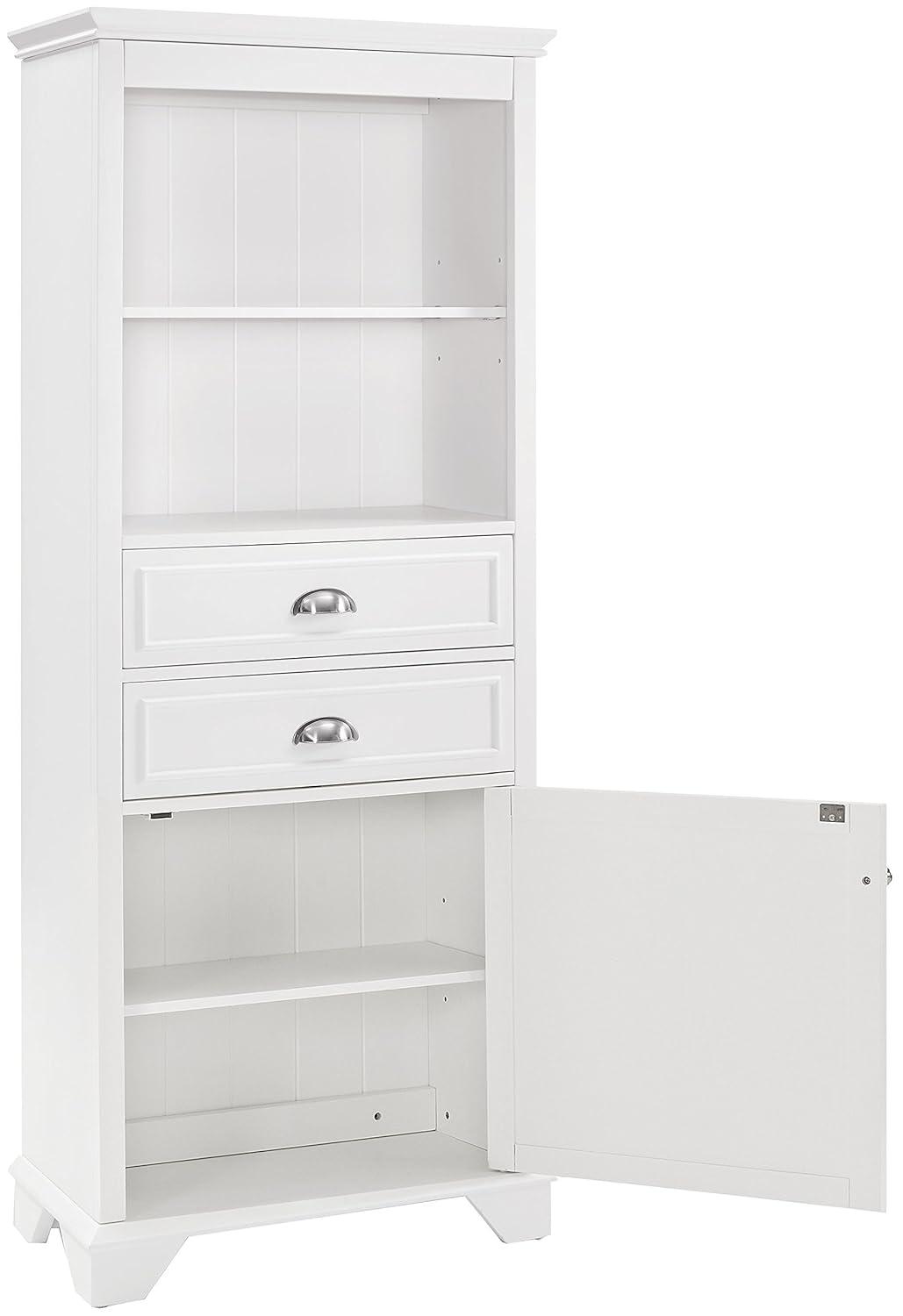 Lydia Tall Cabinet- White
