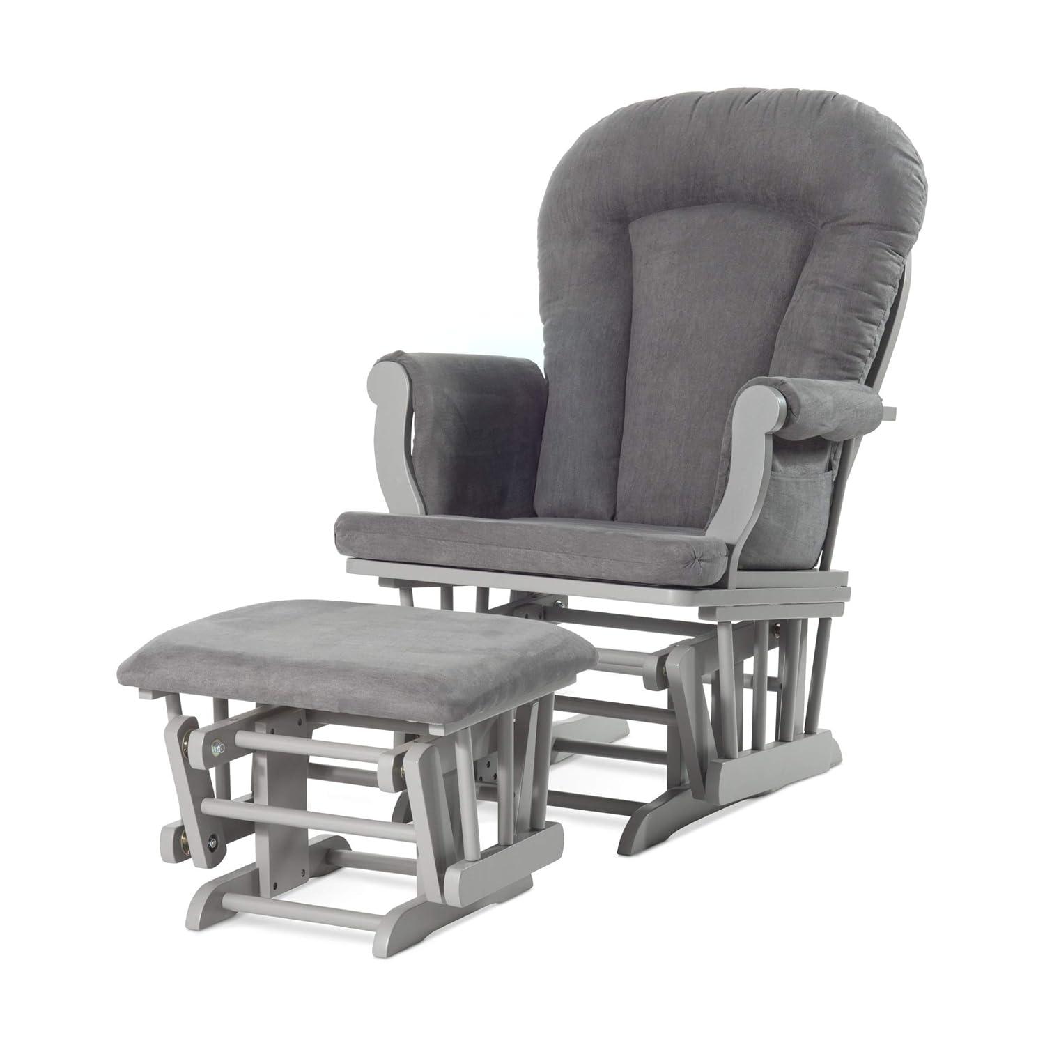 Child Craft Cozy Glider Rocker and Ottoman