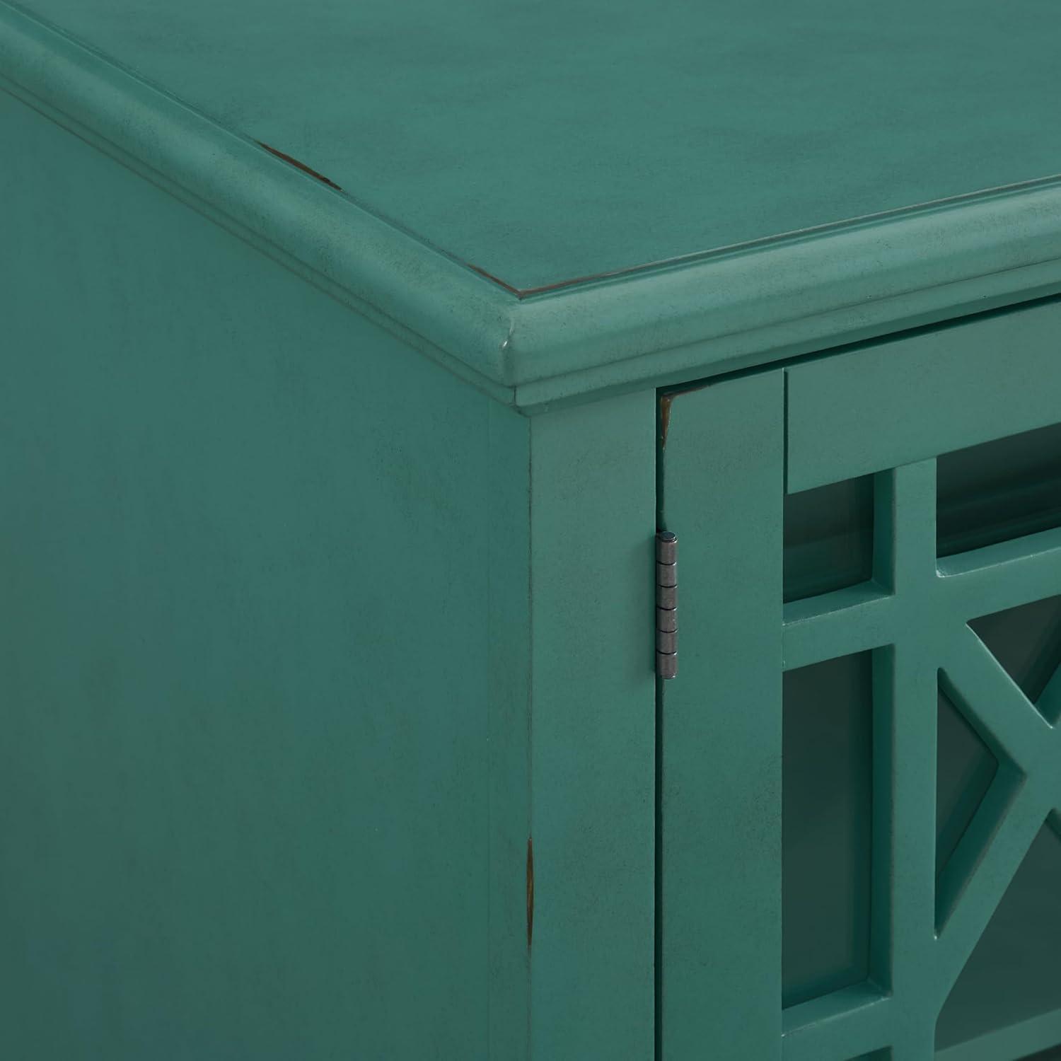 Martin Svensson Home Jules 63" TV Stand Teal Green Finish