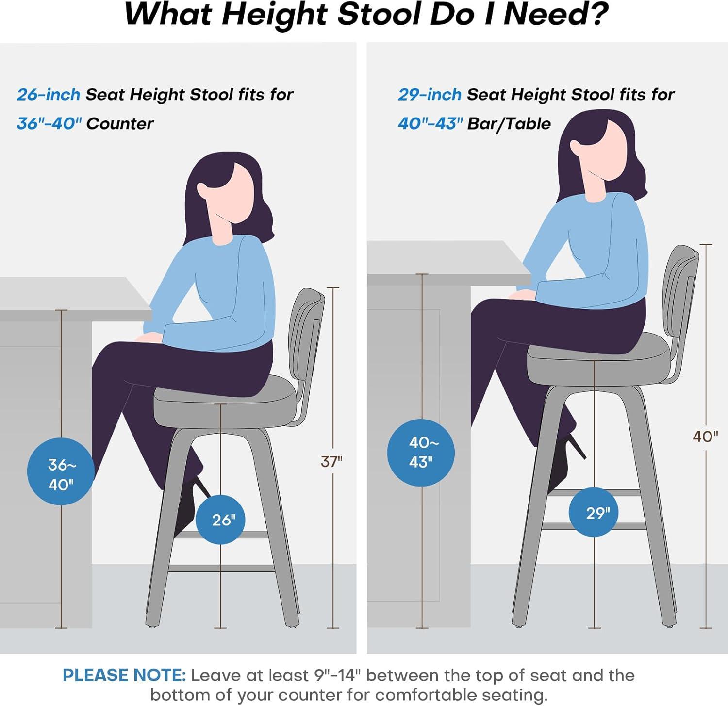 Corrigan Studio® Logreira Swivel Upholstered Counter & Bar Height Stool (Set of 2)