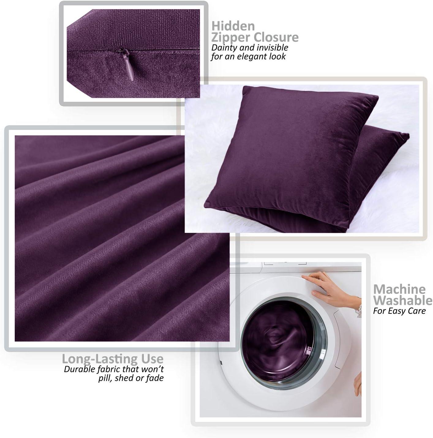 Velvet Pillow Cover (Set of 4)