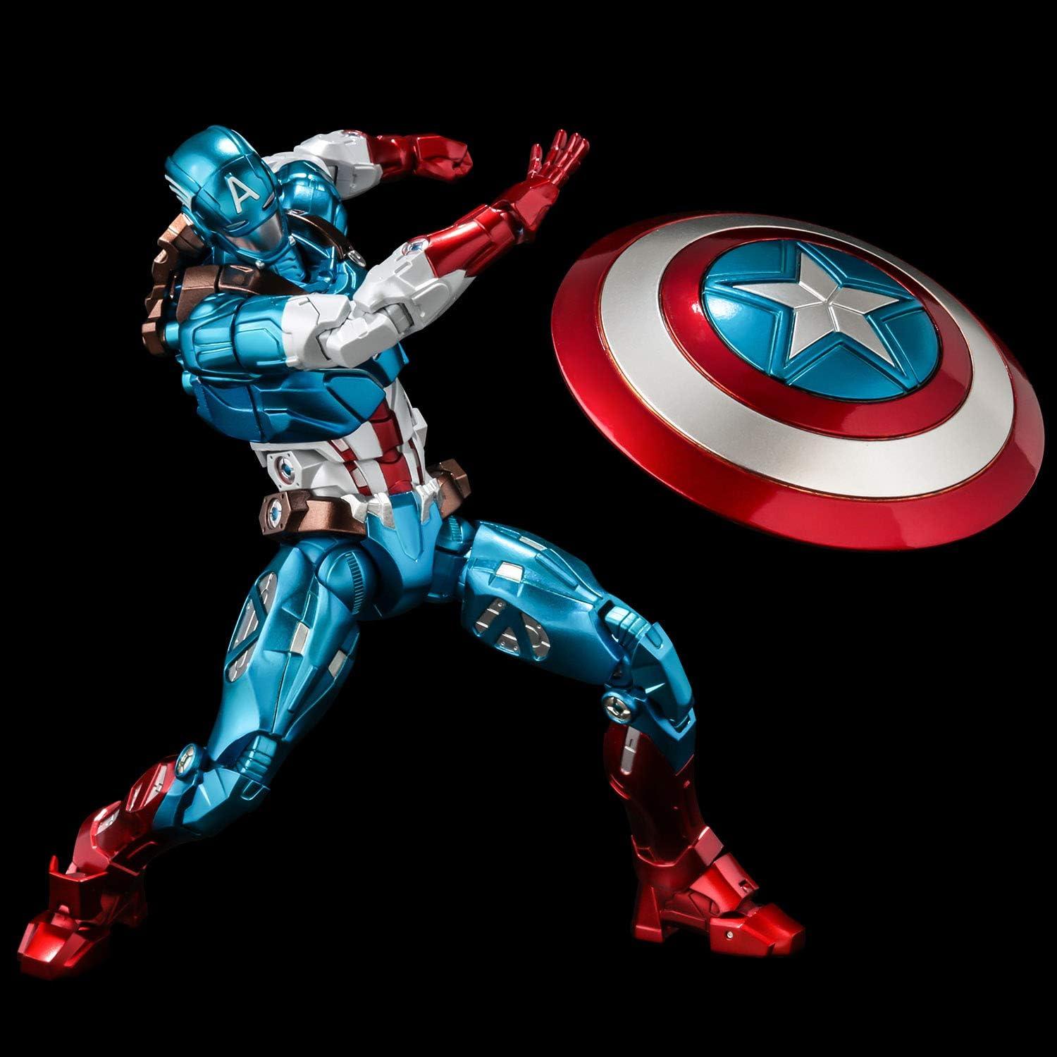 Marvel Captain America Collectible Action Figure (Fighting Armor)