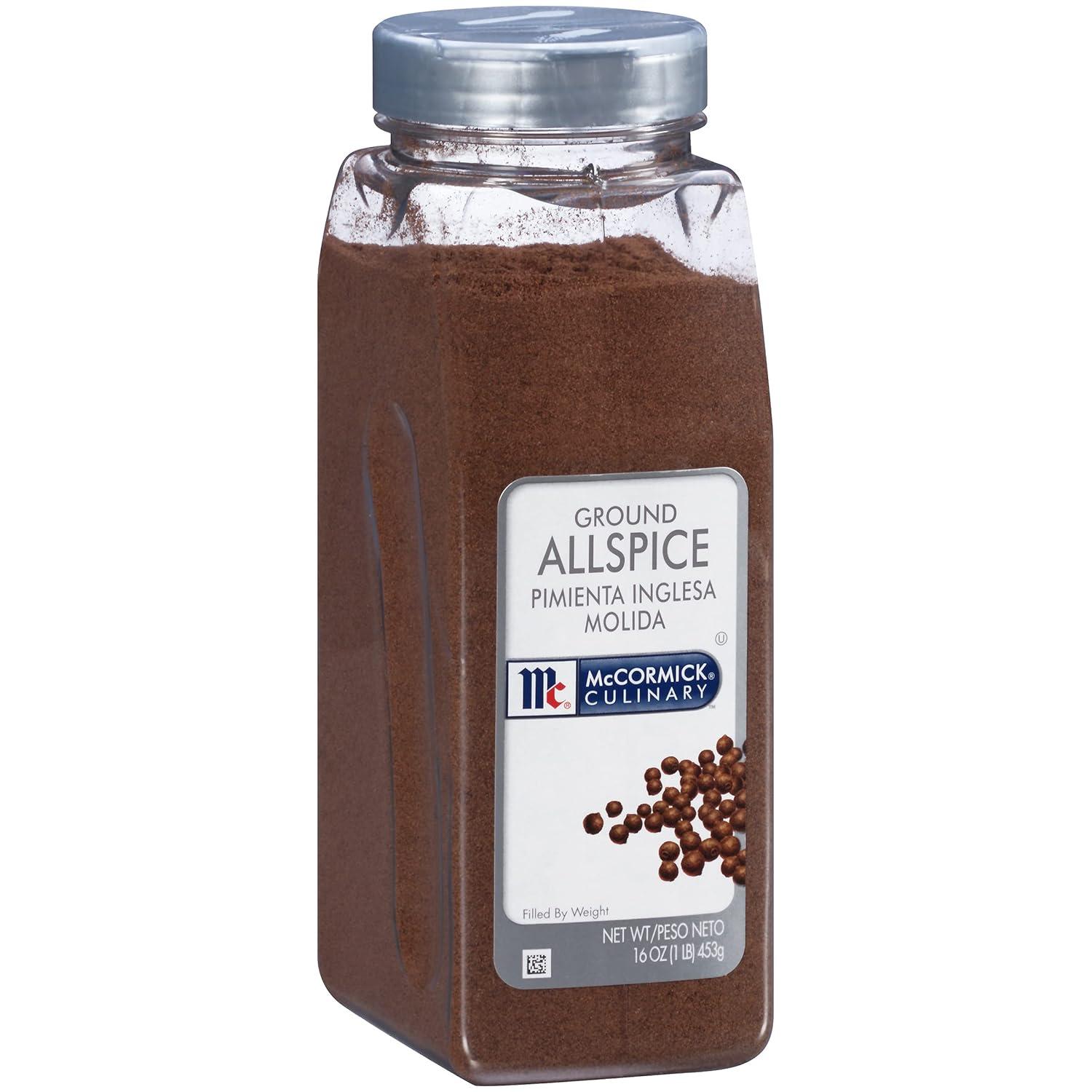 McCormick Culinary Kosher Ground Allspice, 16 oz Bottle