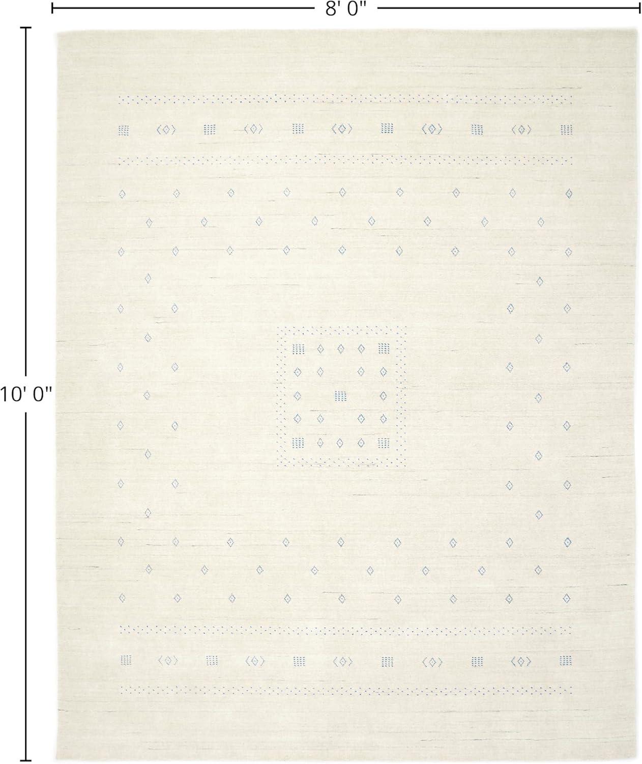 Cyrena Wool Rug - Ivory / 8' x 10'