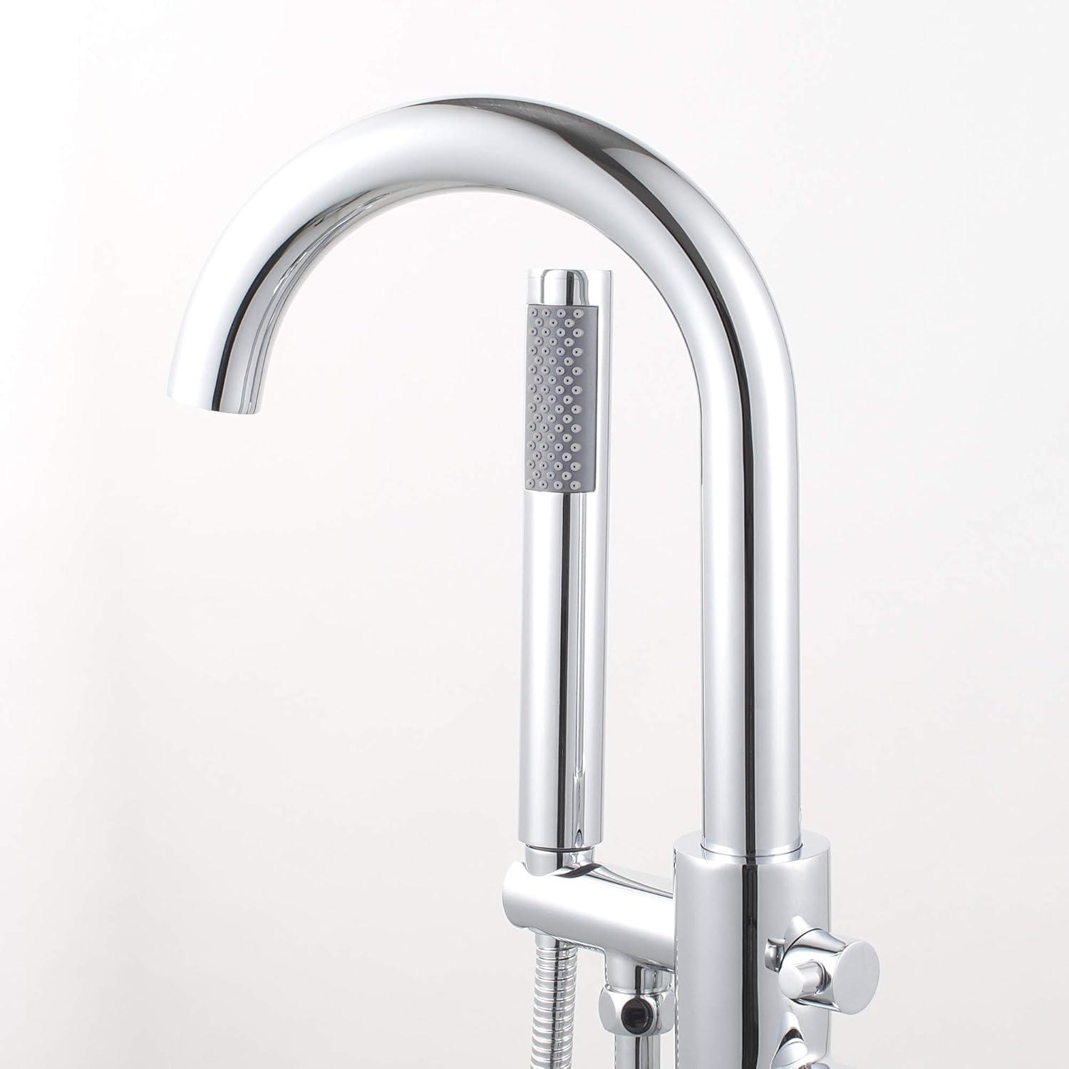 Cove 1 Handle Freestanding Tub Filler with Diverter