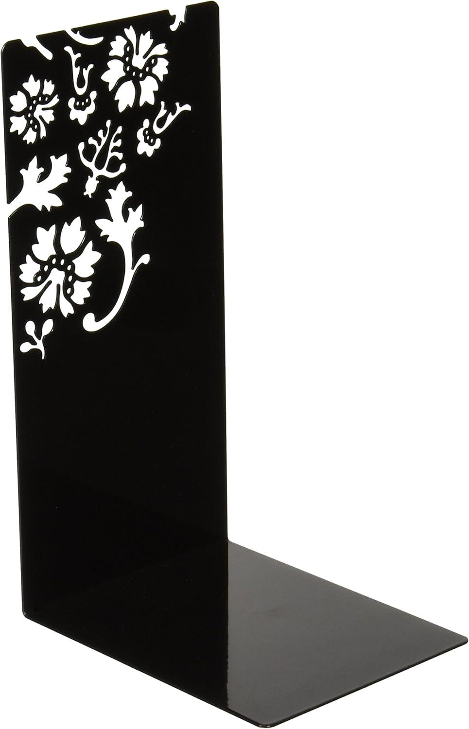 Yamazaki Home Kirie L-Shaped Book End, Large, Steel, Large, No Assembly Req. (Set of 2)