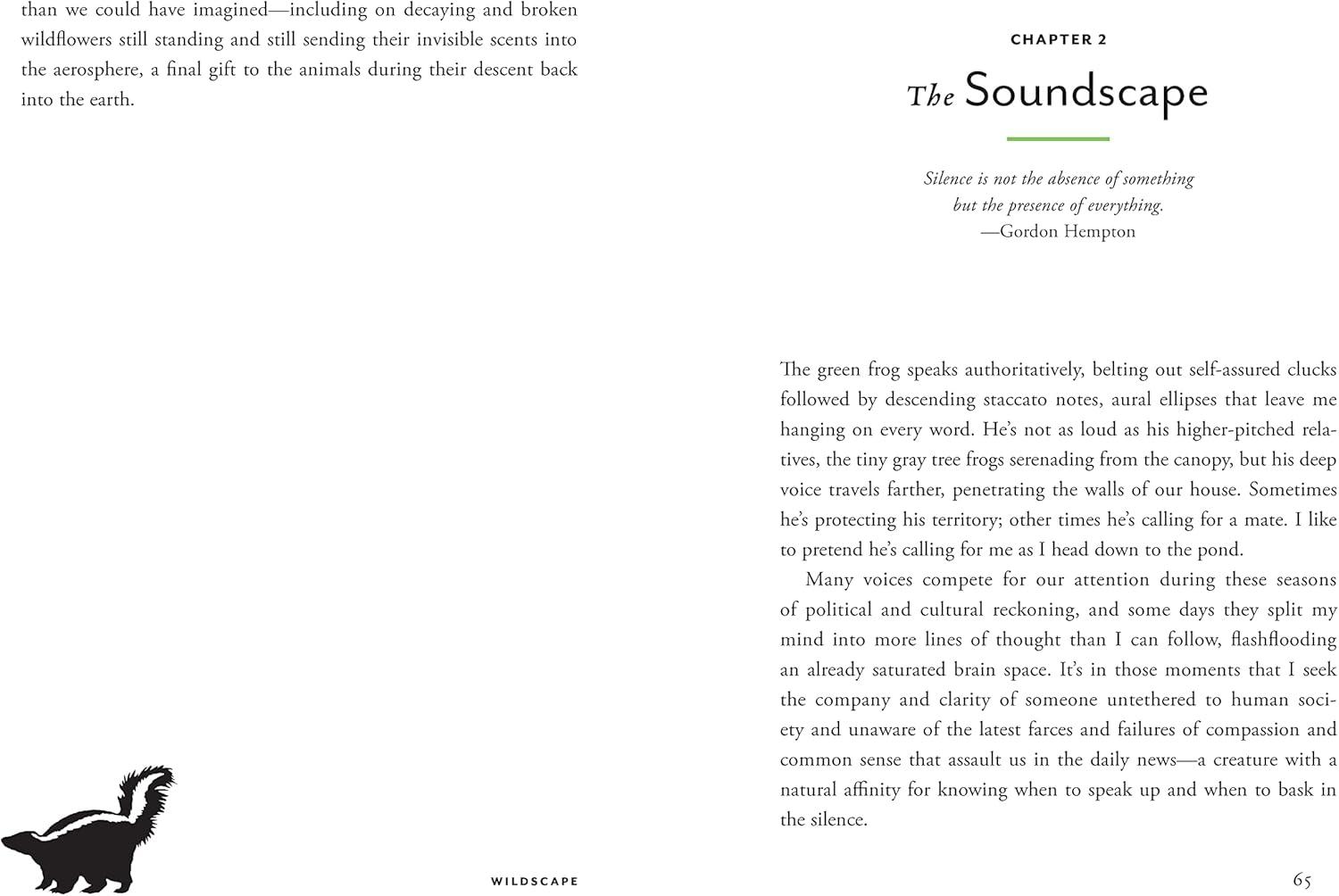 Wildscape Hardcover Book: Sensory Wonders of Nature