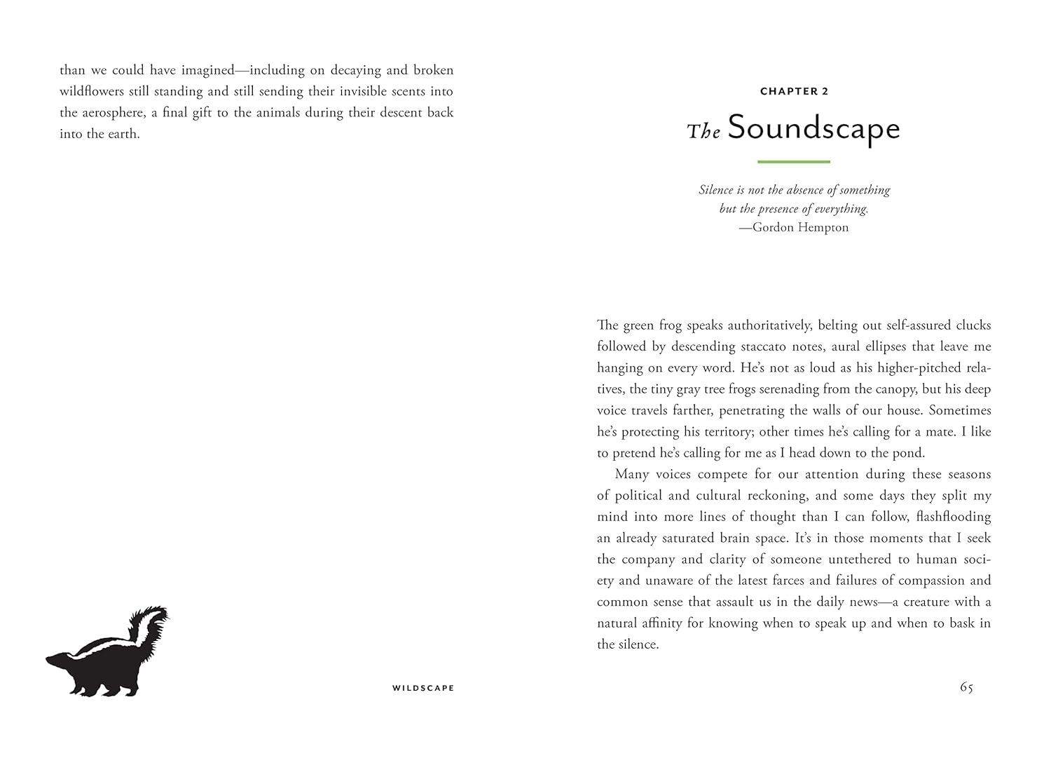 Wildscape Hardcover Book: Sensory Wonders of Nature