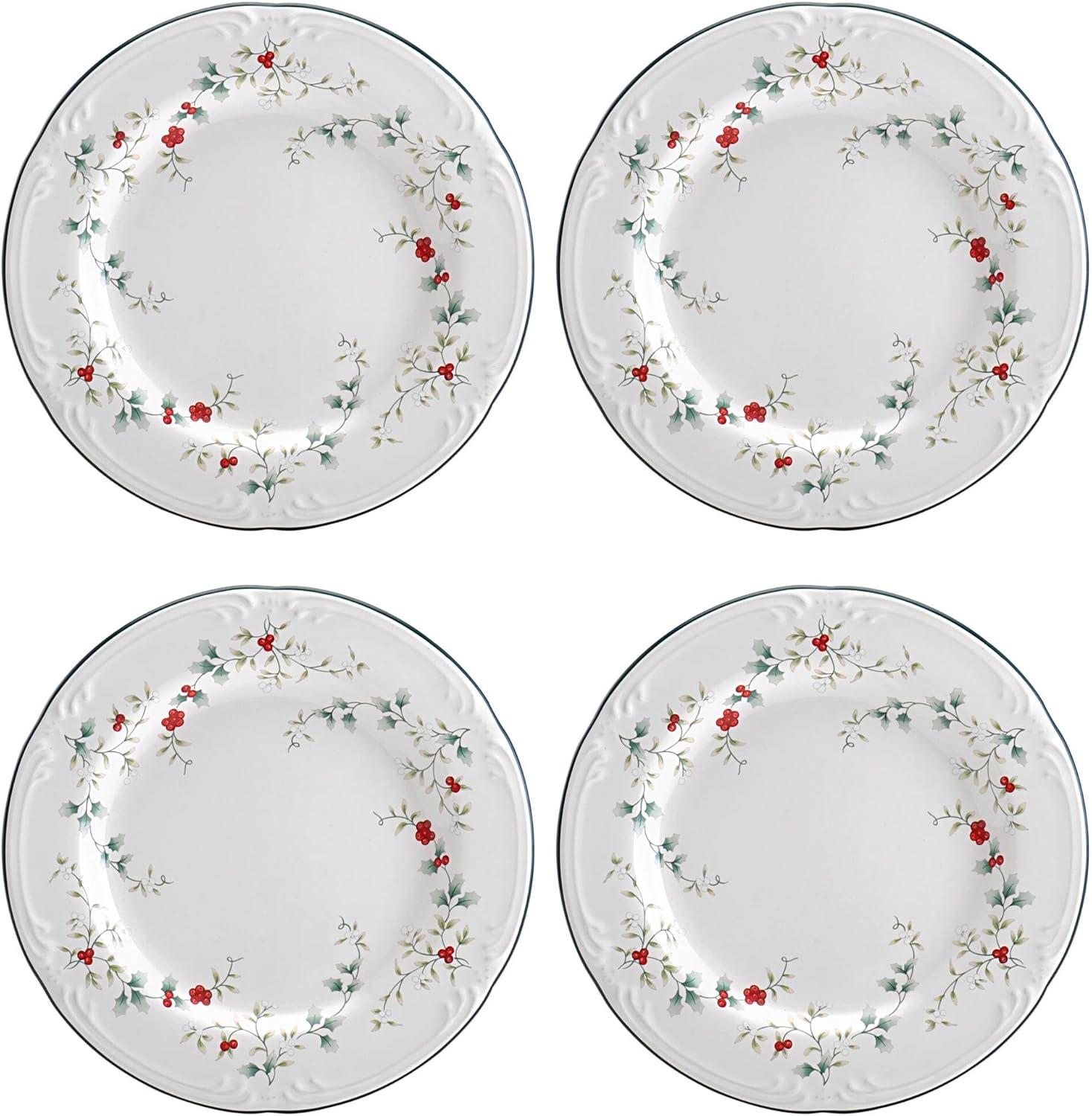 Pfaltzgraff Winterberry 8 in. Salad Plates (Set of 4)