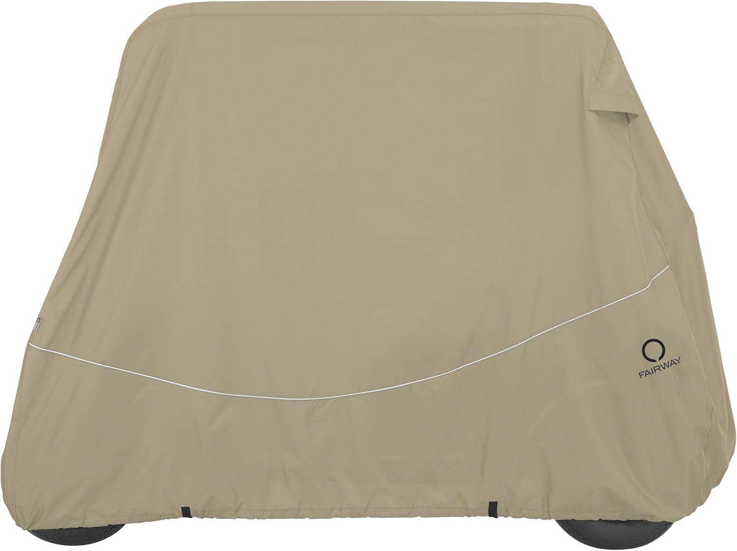 Classic Accessories Fairway Elastic Mildew Resistant Golf Cart Cover By Classic Accessories