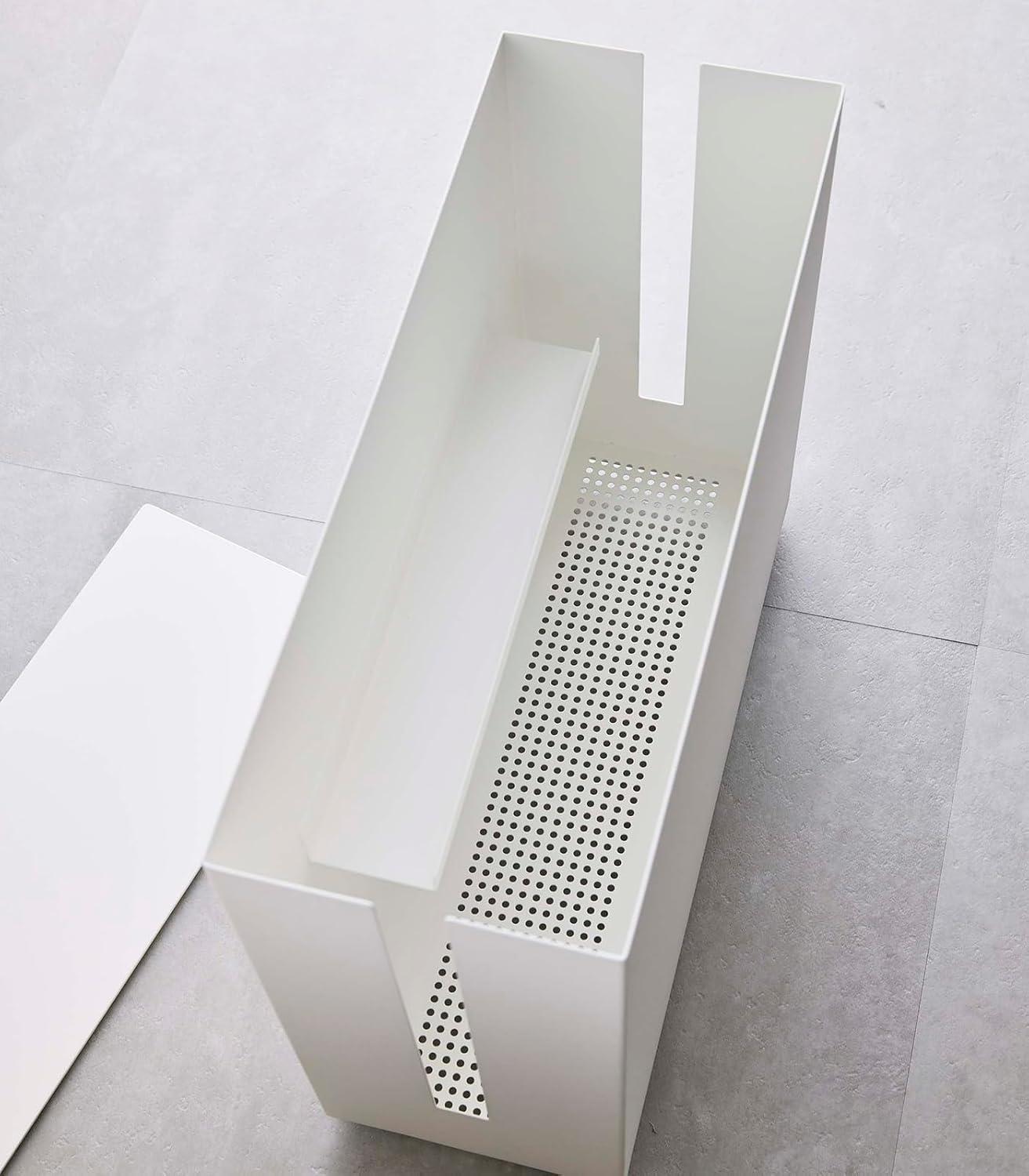 Yamazaki Home Tower Yamazaki Home Rolling Cable Management Cord Power Strip/Surge Protector Storage Organizer & Reviews | Wayfair