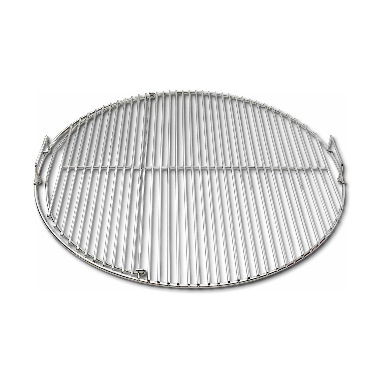 Elevated Cooking Grill Grate by SnS Grills - 304 Stainless Steel, Fits 22" & 26" EasySpin™ and Weber Grill Grates