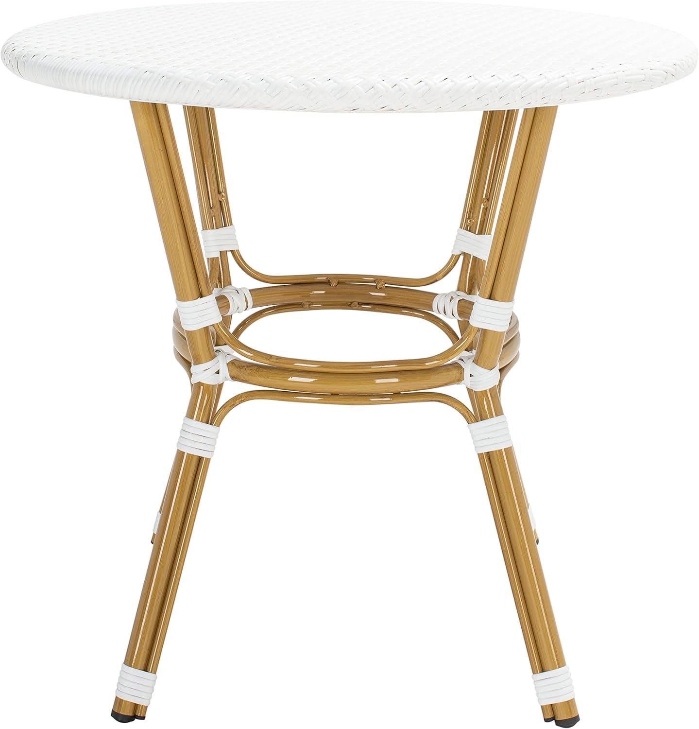Sidford Bistro Table - Indoor/Outdoor - PAT4012 - White - Safavieh