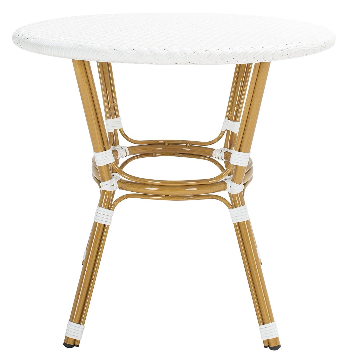 Sidford Bistro Table - Indoor/Outdoor - PAT4012 - White - Safavieh