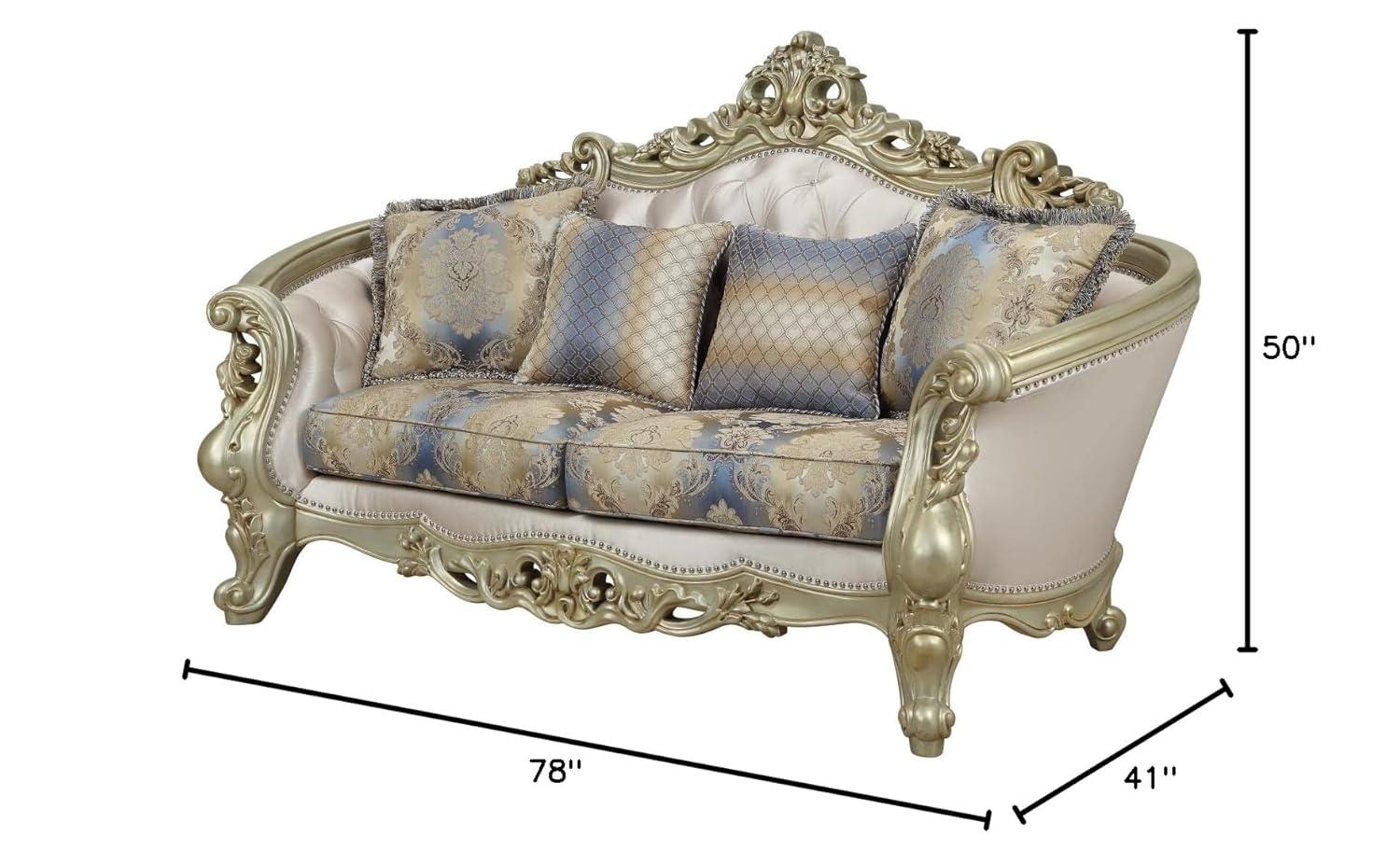 Rosdorf Park Khiabet 78'' Upholstered Loveseat