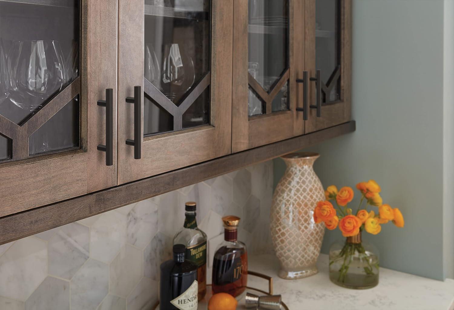 Amerock Caliber 3 inch (76mm) Center-to-Center Oil-Rubbed Bronze Cabinet Pull