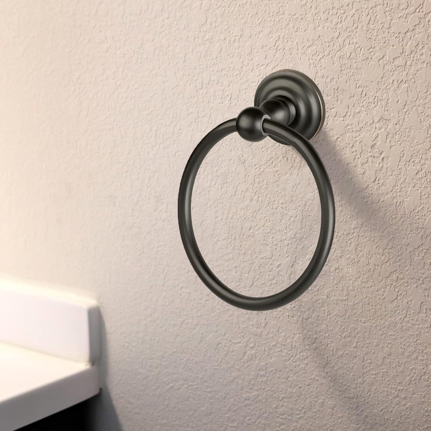 Oil Rubbed Bronze Wall Mounted Towel Ring