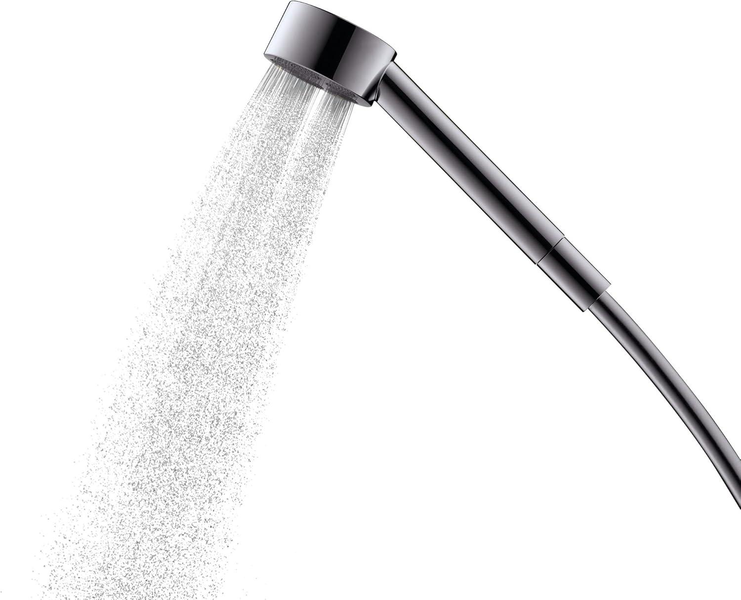 Matte Black Modern Handheld Shower Head with Multi-Jet