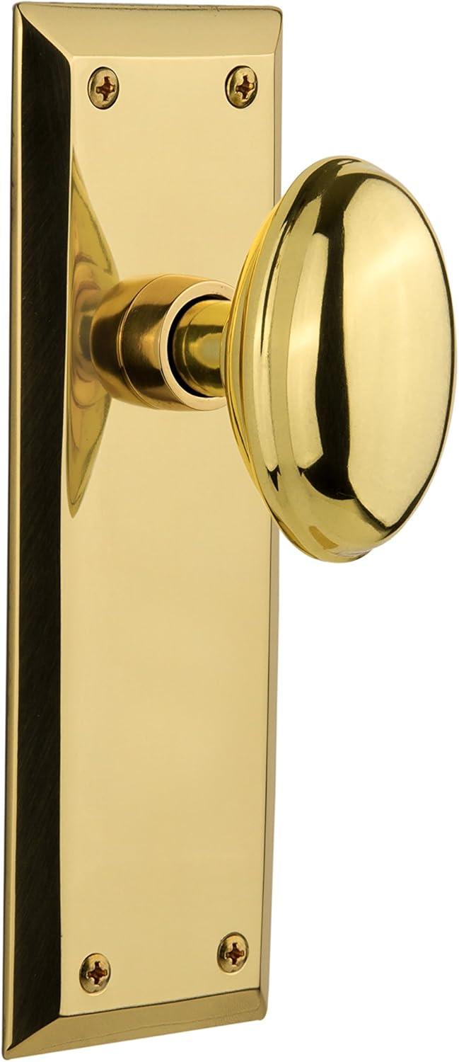 New York Plate with Homestead Door Knob