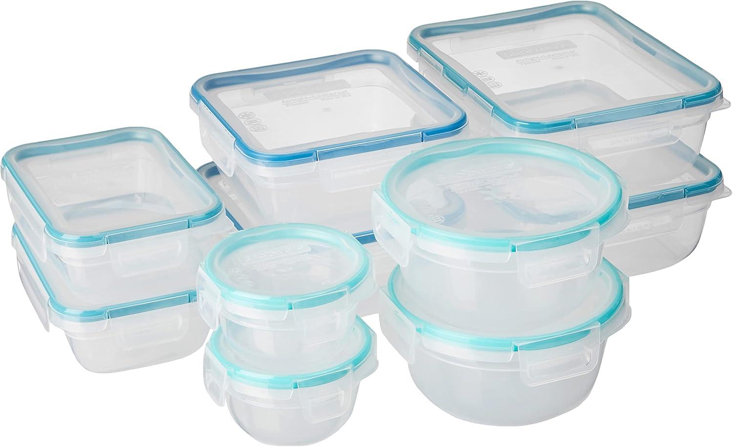 Snapware Total Solutions Plastic Food Storage Container Set - 20pc